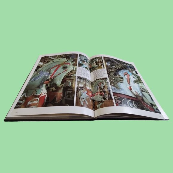 Rare Historical Photos 1987 Revised Ed Painted Ponies American Carousel Art Book - Picture 10 of 16